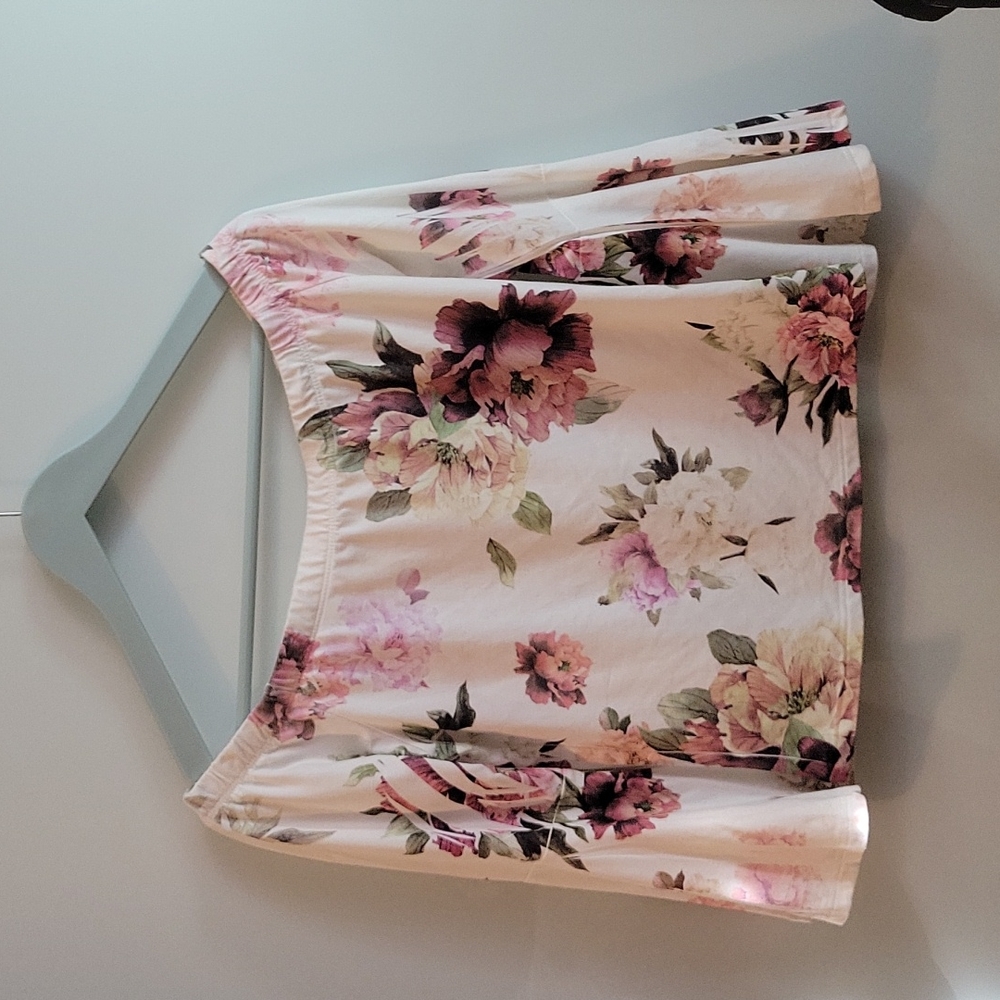 Charlotte Russe Floral CropTop Size Small long sleeves women Spring 🌸dre… - Picture 7 of 9
